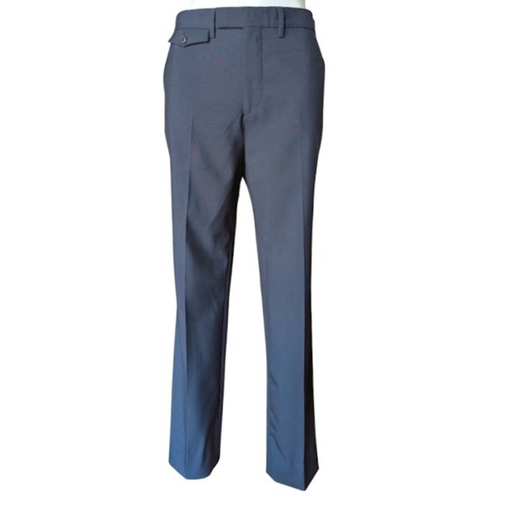Zadig & Voltaire Phelis Wool Tech Navy Blue‎ Dress Pants Mens Size FR40/US32
